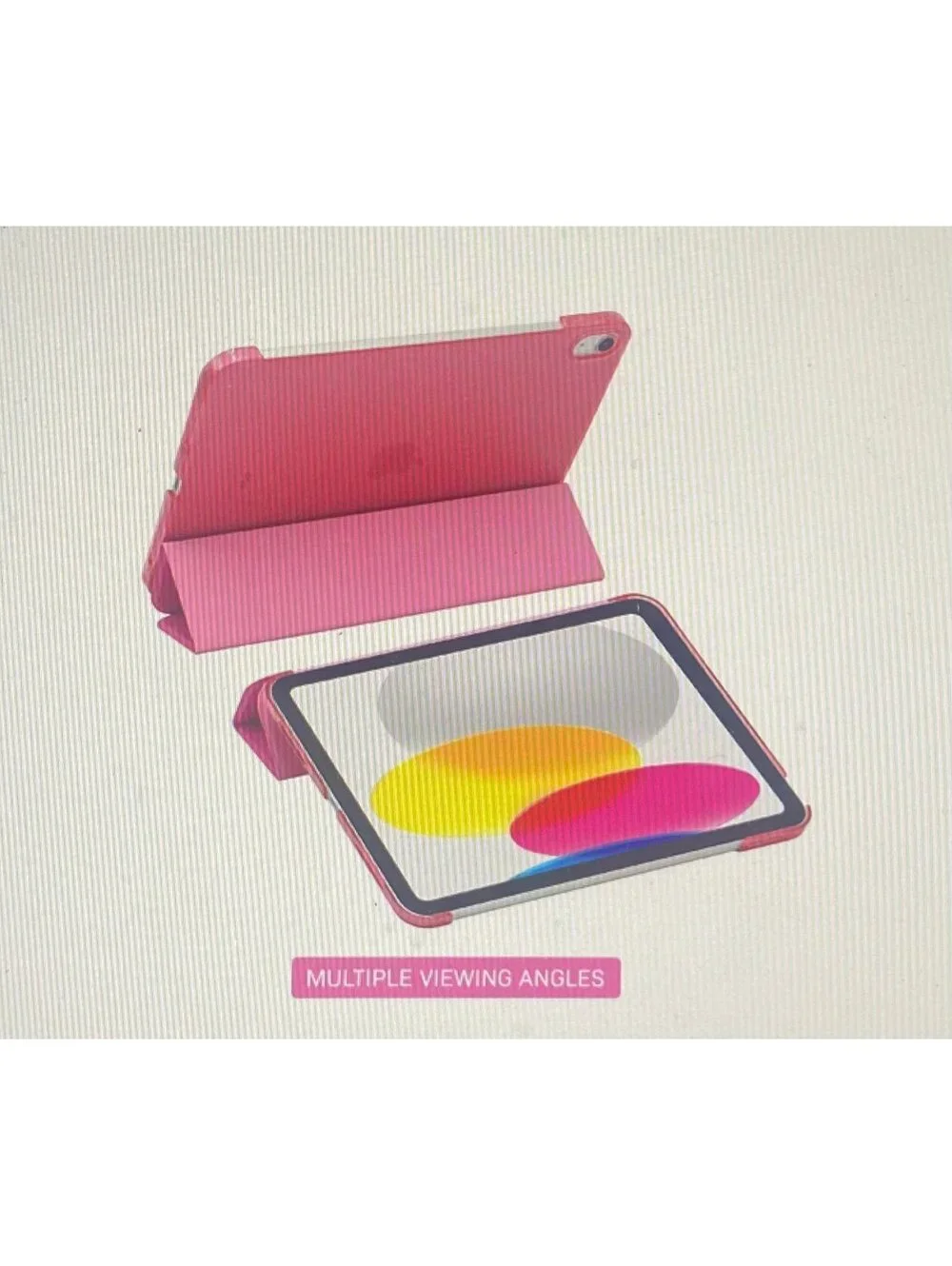 Body Glove Tablet Folio Case for iPad A16/iPad 10th generation Bright Pink